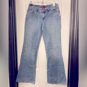 028 Tilt -PAC-SUN Wide Flare Jeans Size 7 Long